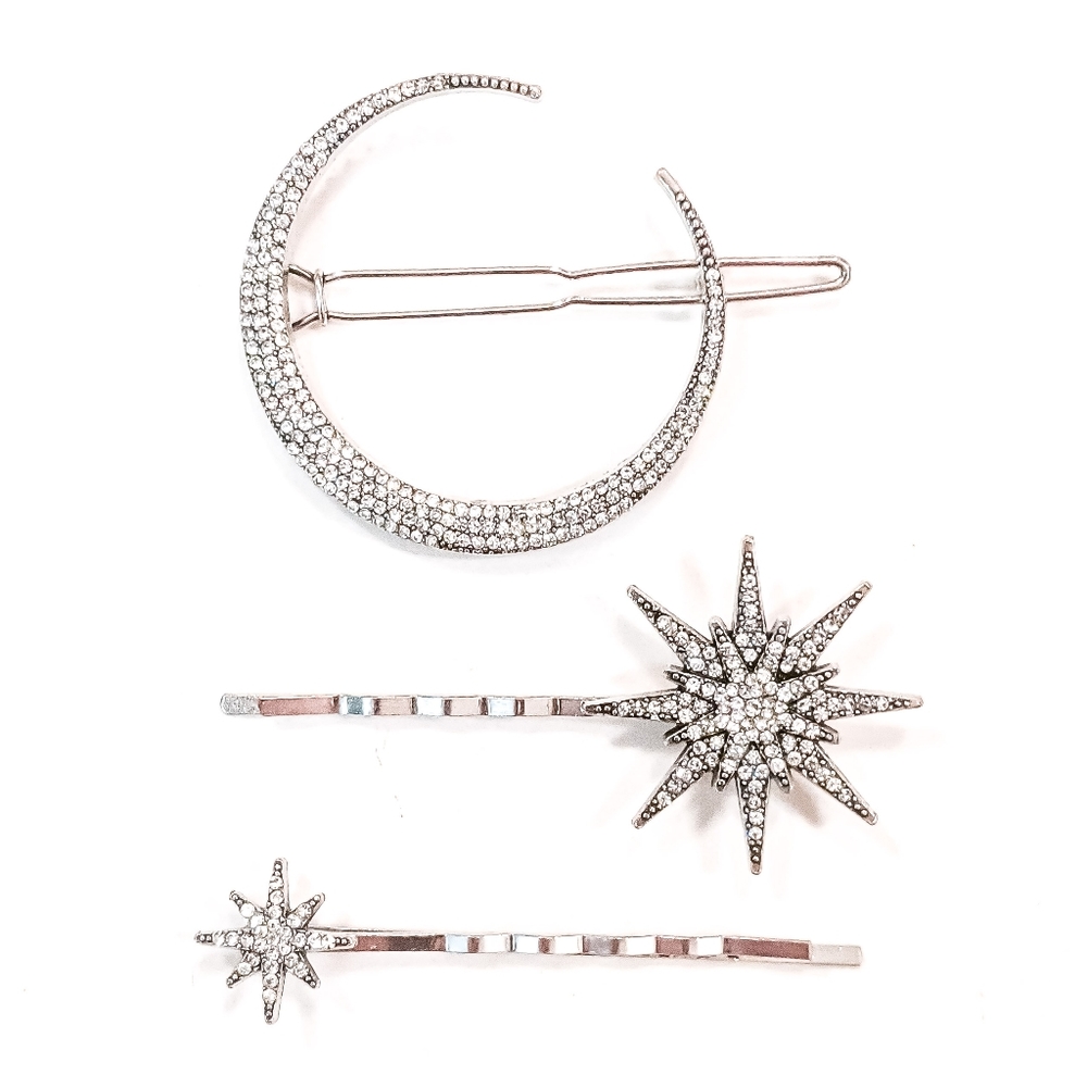 6 Celestial Goddess Collection Hair Pins | Hair Jewelry - Picture 3 of 7